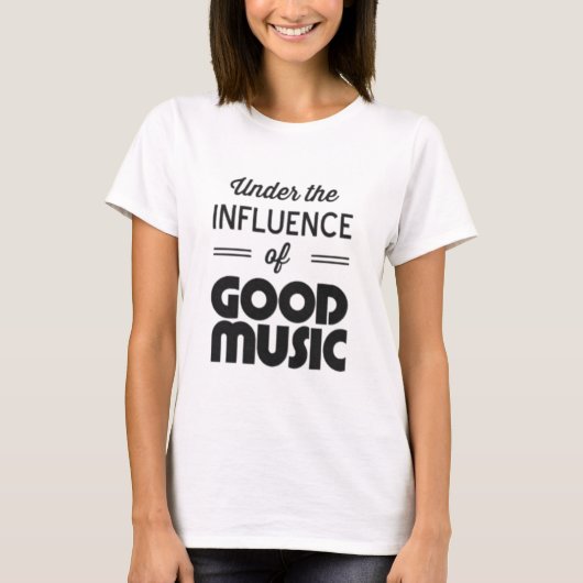 いい音楽Tシャツ Tシャツ (正面)