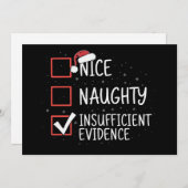 いい 悪い証拠不足 クリスマス おかしい (正面/裏面)