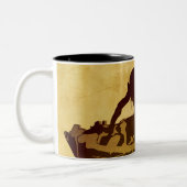 いかだに乗ったGOLLUM™ ツートーンマグカップ (左)