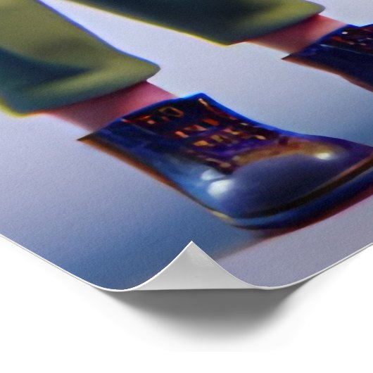 いかだの群れ ポスター (角)