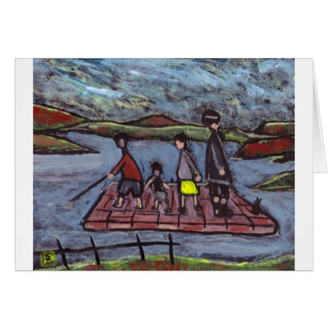 いかだ (正面横)