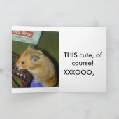 いかにかわいいですか。 バレンタインカード シーズンカード (内部)