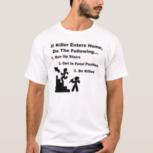 いかににか: ホラー映画 Tシャツ