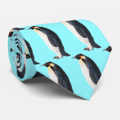 いかにカッコいい得ることができますか。 ペンギンのタイ! ネクタイ (ロール)