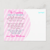 いかに今コキンメフクロウか。 オープン インビテーションポストカード (裏面)