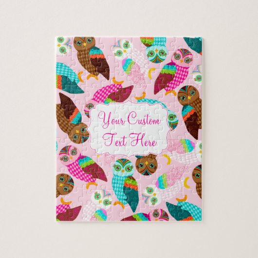 いかに今コキンメフクロウか。 ジグソーパズル (縦)