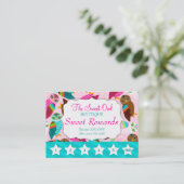 いかに今コキンメフクロウか。 報酬の広告宣伝 ロイヤリティカード (スタンド正面)