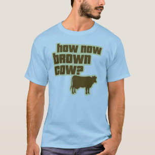 いかに今ブラウン牛か。 Tシャツ