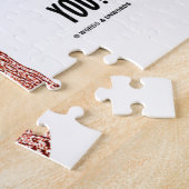 いかに皮が厚いですか。 (表皮の皮の層) ジグソーパズル (側面)