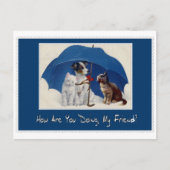 いかに私の友人の郵便はがきをしていますか。 ポストカード (正面)