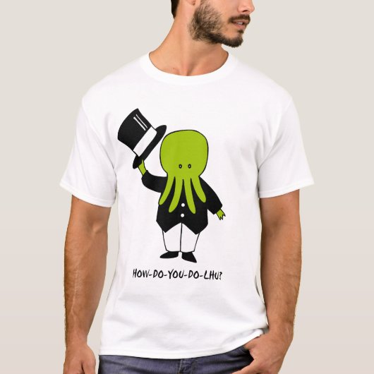 いかにlhuか。 tシャツ (正面)