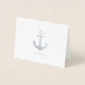 いかりありがとう 箔カード (正面)