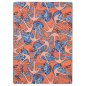 いかりおよびくらげパターン クリップボード (裏面)