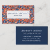 いかりおよびくらげパターン 名刺 (正面/裏面)