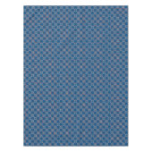 いかりおよびハートパターン テーブルクロス (正面)