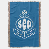 いかりおよび海 スローブランケット (正面縦)