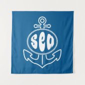 いかりおよび海 タペストリー (正面(横))