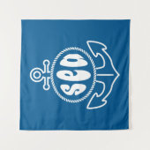 いかりおよび海 タペストリー (正面)