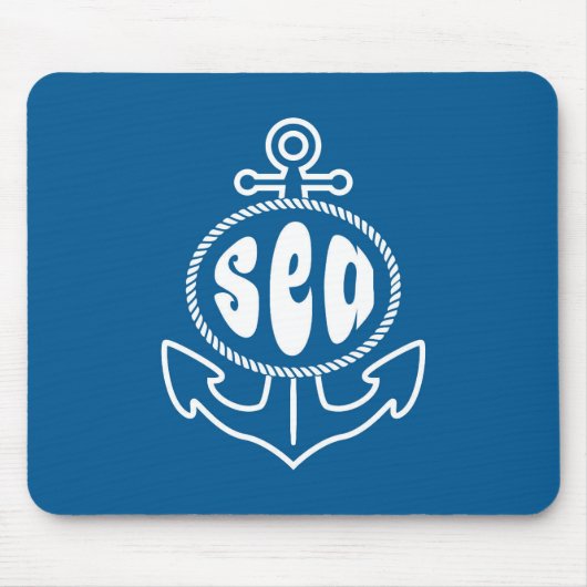 いかりおよび海 マウスパッド (正面)