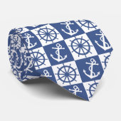 いかりおよび船の車輪 ネクタイ (ロール)