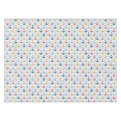 いかりが付いている航海のなパターン テーブルクロス (正面(横))