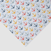 いかりが付いている航海のなパターン 薄葉紙 (詳細)