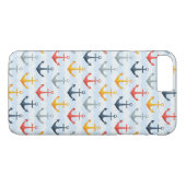 いかりが付いている航海のなパターン Case-Mate iPhoneケース (裏面(横))