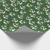 いかりとクリスマスライト航海の ラッピングペーパー (角)