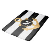 いかりとストライプ バスマット (アングル)