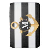 いかりとストライプ バスマット (正面縦)