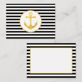 いかりとストライプ |航海のテーマ |エンクロージャカード エンクロージャーカード