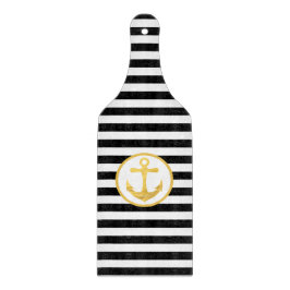 いかりとストライプ |航海のテーマ |カッティングボード カッティングボード