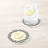 いかりとストライプ |航海のテーマ | Coasters コースター (側面)