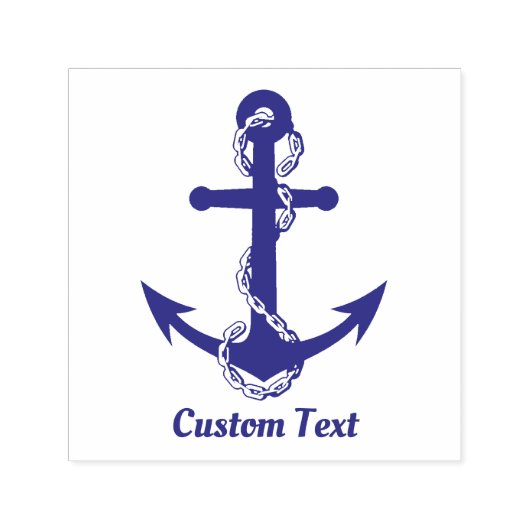 いかりとチェーン セルフインキングスタンプ (デザイン)