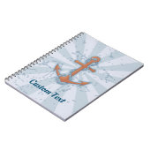 いかりとチェーン ノートブック (左側)