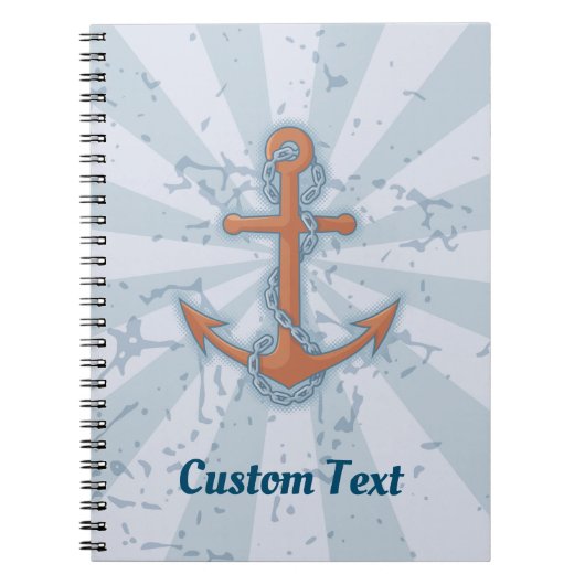 いかりとチェーン ノートブック (正面)