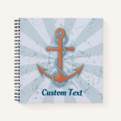 いかりとチェーン ノートブック (正面)