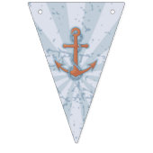 いかりとチェーン バンティングフラッグ (第1の旗)