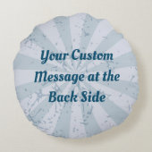 いかりとチェーン ラウンドクッション (裏面)