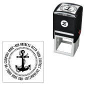 いかりとロープの名前とアドレス セルフインキングスタンプ (インサイチュ)