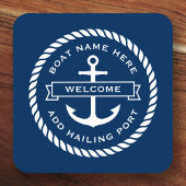 いかりとロープボート名の配船ポートへようこそ コースター