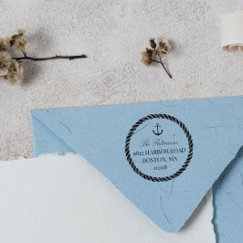 いかりとロープ航海の セルフインキングスタンプ