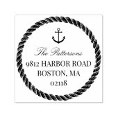 いかりとロープ航海の セルフインキングスタンプ (デザイン)