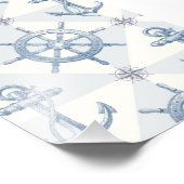 いかりと出荷ホイールパターン フォトプリント            (角)