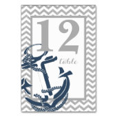 いかりと山形の表番号カード テーブルナンバー (裏面)