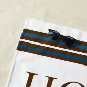 いかりと引用文 ビーチタオル (インサイチュ)