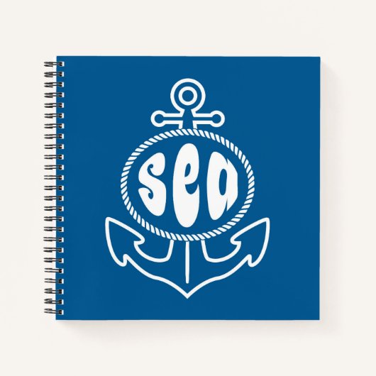 いかりと海 ノートブック (正面)