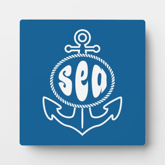 いかりと海 フォトプラーク (正面)