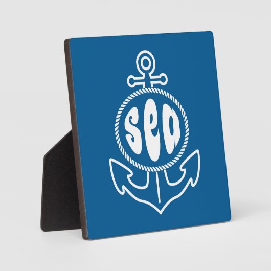 いかりと海 フォトプラーク (正面)