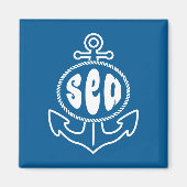 いかりと海 マグネット (正面)